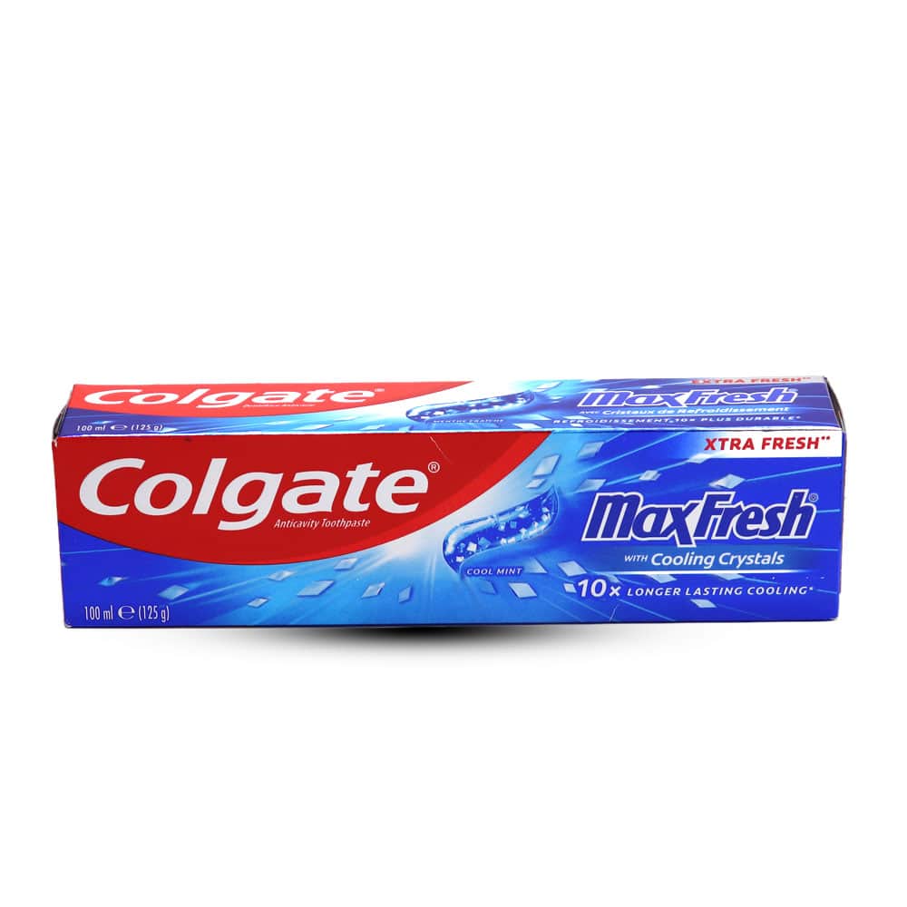 Colgate معجون اسنان ماكس فريش بتبريد النعناع -من كولجيت 100 مل - 1