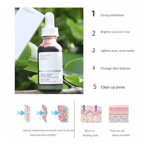 حمض الإيجي سي جي 30% + حمض البيتا هيدروكسي 2% 30 مل من ذا أورديناري The Ordinary - 4