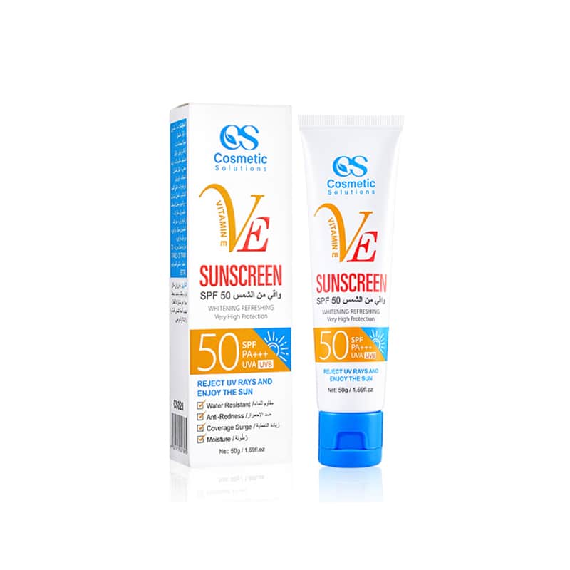 Cosmetic Solution واقي شمس كريم فيتامين هـ من كوزماتك سوليوشن ( 50 SPF+++ ) - 1