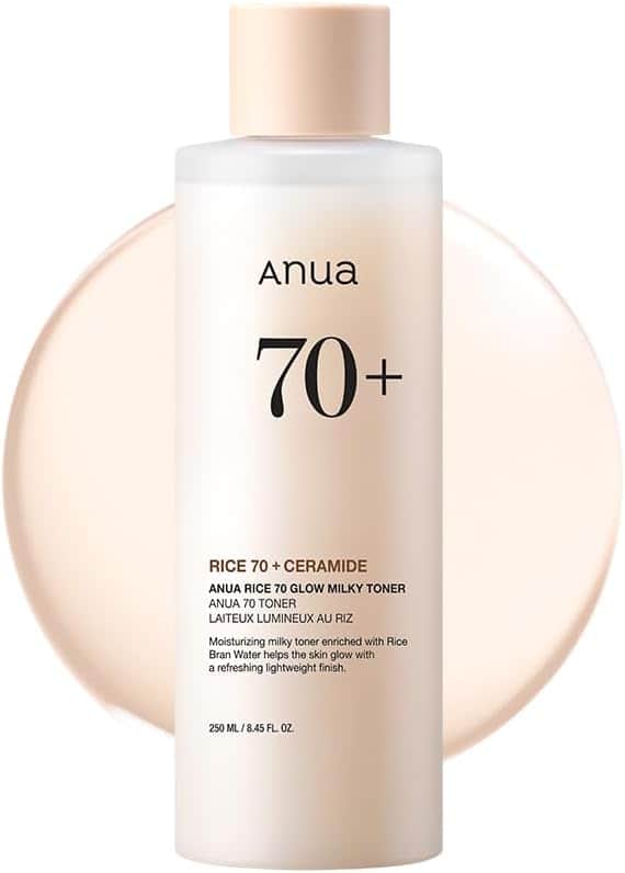 Anua تونر التوهج بخلاصة الأرز من أنوا 250 مل - 2