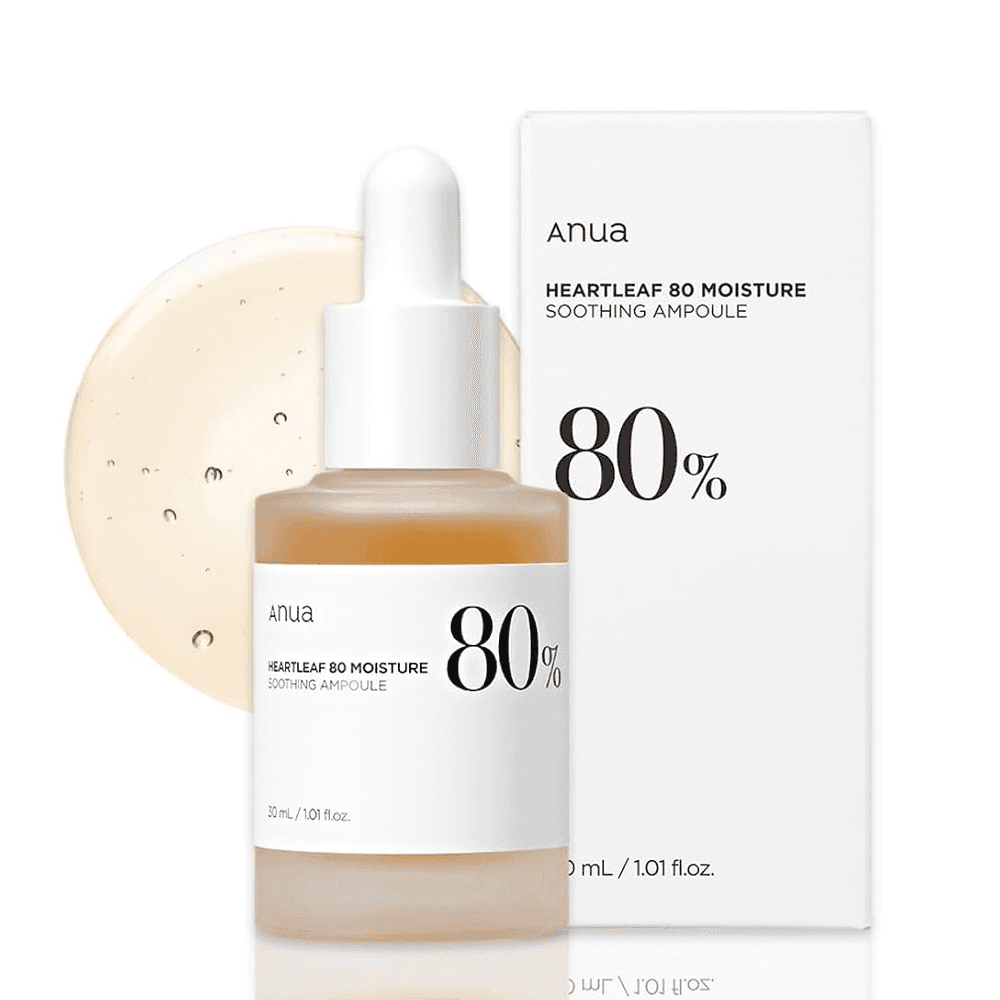 Anua أمبولة مهدئة هارتليف 80% من أنوا- 30 مل - 2