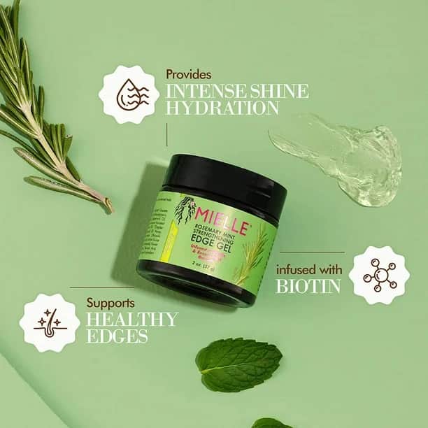 جل تقوية الحواف بالروزماري والنعناع 57 جرام من مييل أورغانيكس Mielle Organics - 4