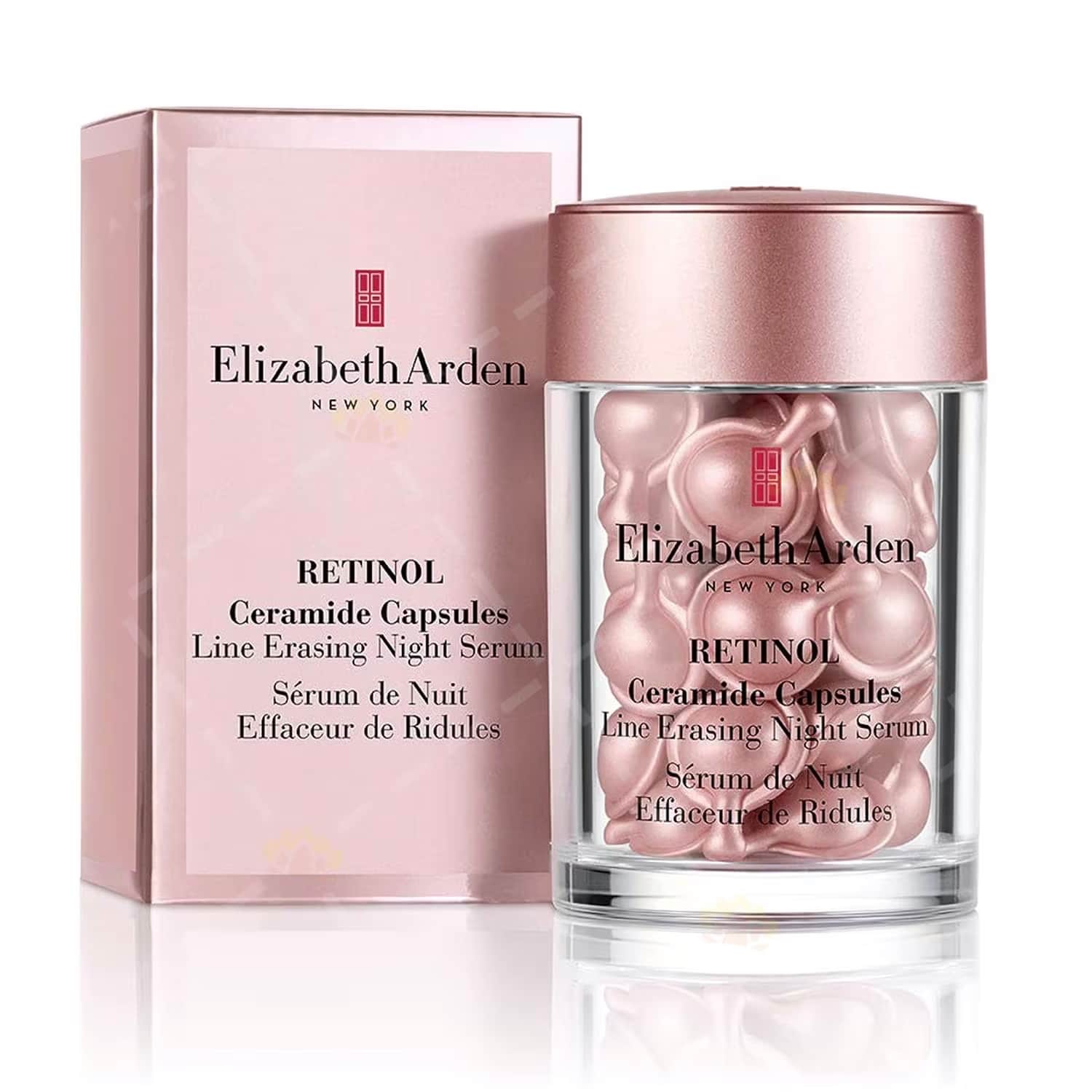 Elizabeth Arden كبسولات سيراميد ريتينول ليلي لإزالة الخطوط الدقيقة، من إليزابيث آردن 60 كبسولة من إليزابيث آردن - 2