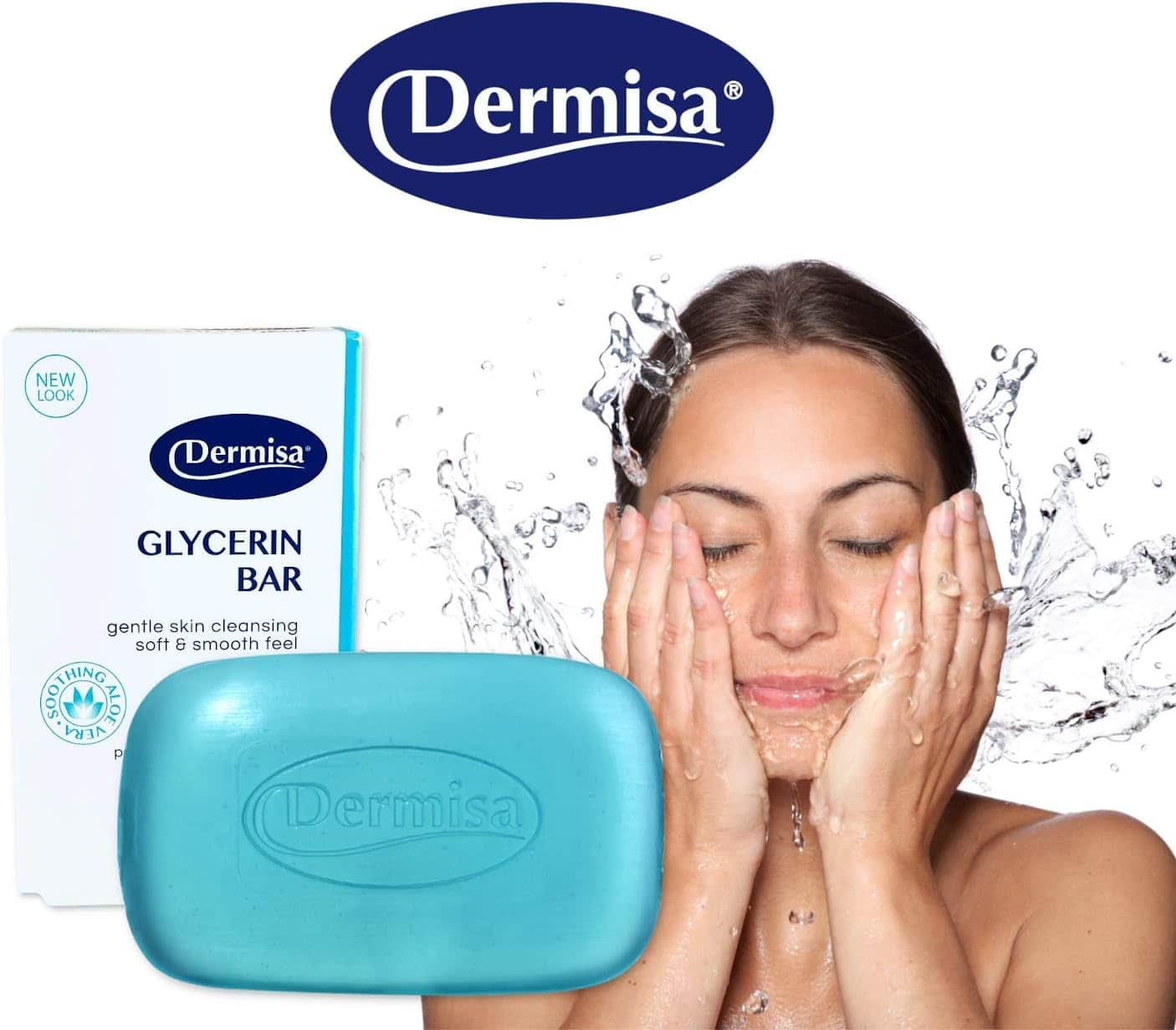 Dermisa صابون طبيعي للجمال بالجلسرين. منظف ومرطب من ديرميسا 85 جرام - 3