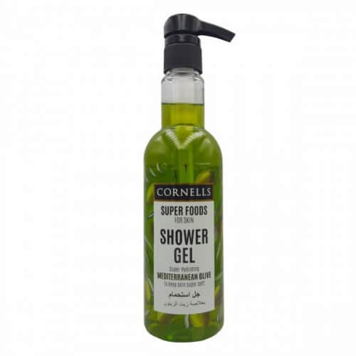 Cornells superfoods جل استحمام بخلاصة زيت الزيتون من كورنلز سوبر فودز 500 مل - 1