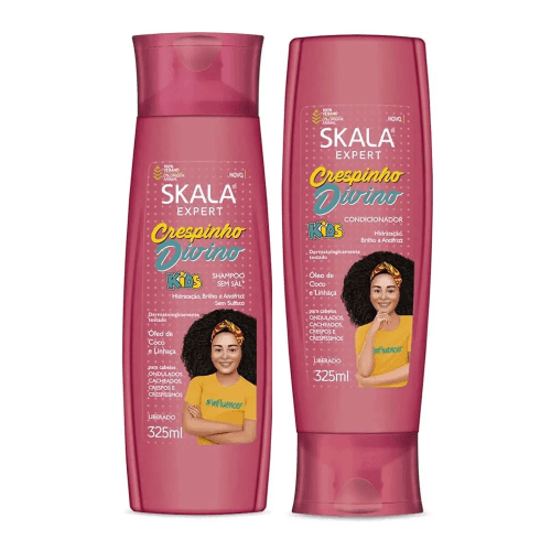 Skala Expert مجموعة شامبو وبلسم كريسفينو ديفينو للأطفال من سكالا اكسبرت 325 مل - 2