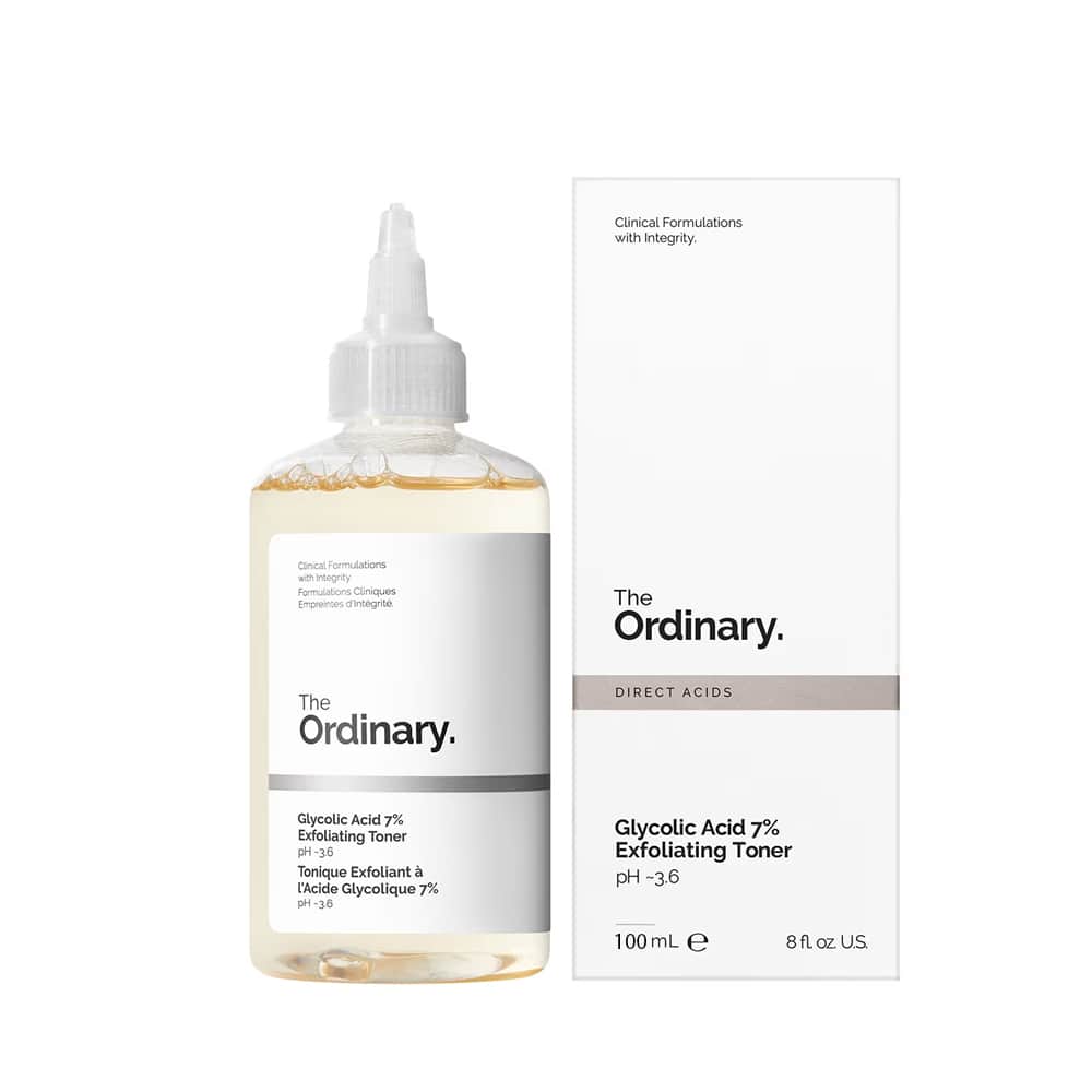 The Ordinary محلول توننغ بحمض الجليكوليك 7% مقشر من ذا اورديناري 100 مل - 2