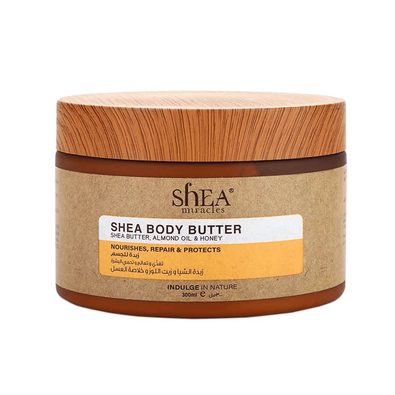 زبدة الجسم شيا 300 مل من شيا ميراكليس Shea Miracles - 1