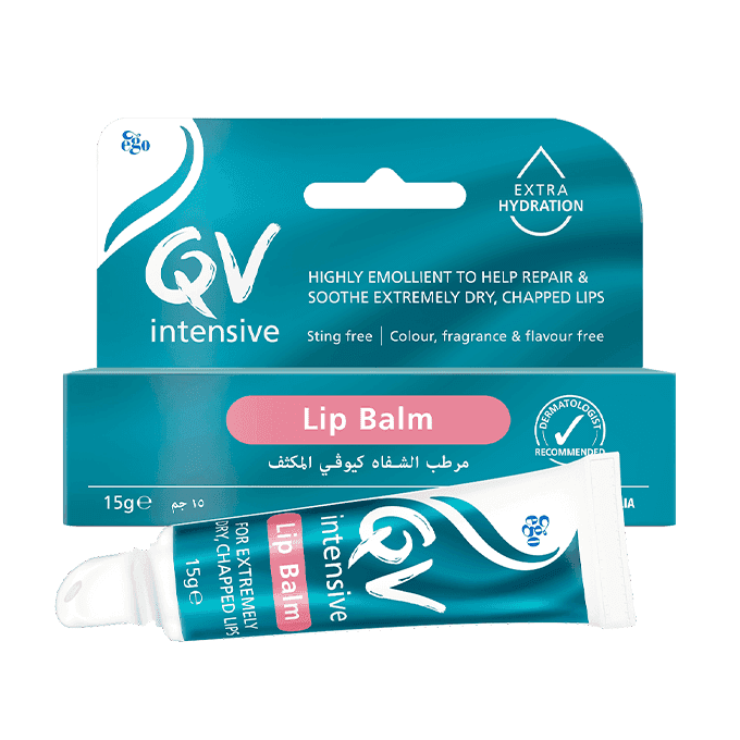 QV مرطب الشفاه المكثف من كيوفي- 15 جرام - 2
