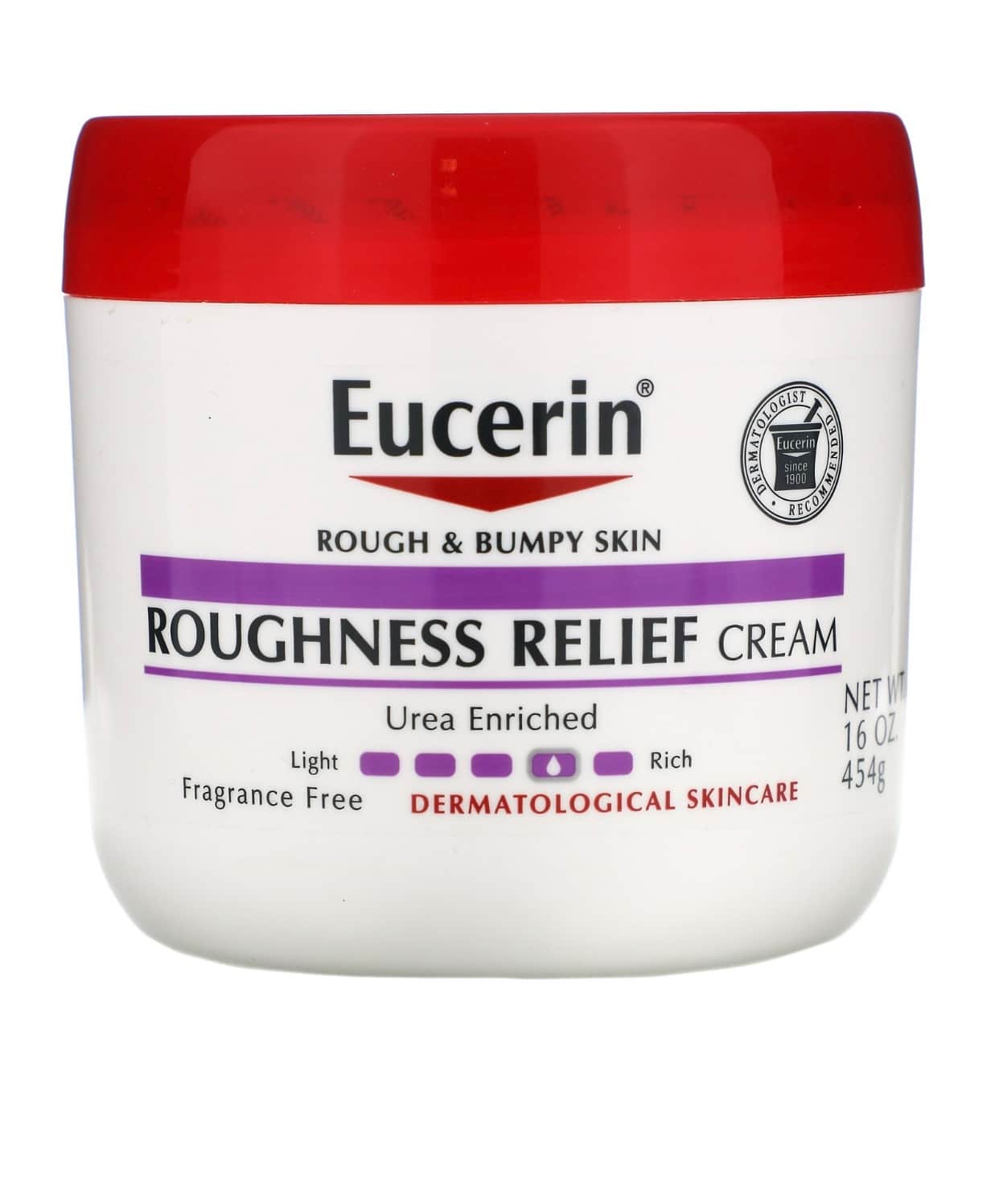 كريم القضاء على الخشونة من يوسرين ، خال من العطور ، 454 جم Eucerin - 1