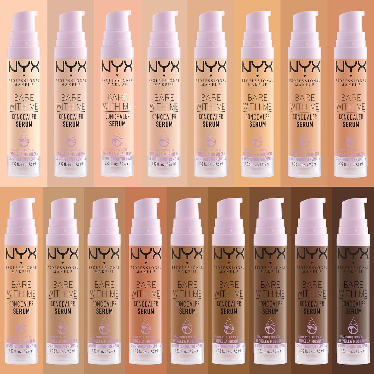 NYX سيروم إخفاء العيوب \بير ويذ مي\" من نيكس بروفيشنال ميك أب، لون 03 فانيليا" - 3