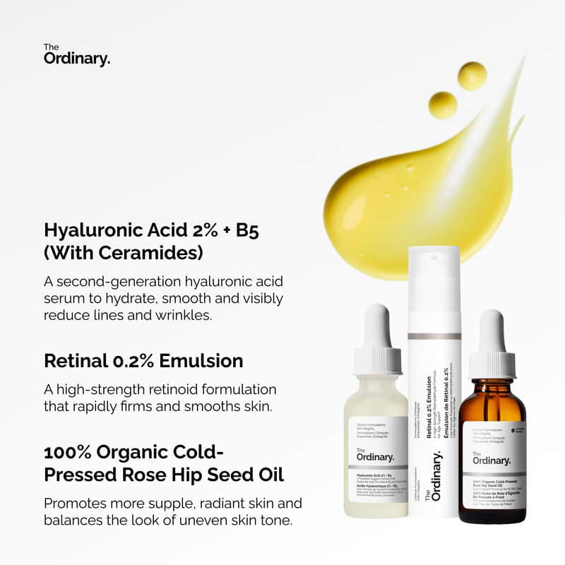 The Ordinary المجموعة الليلية لترطيب البشرة وتفتيحها واستهداف علامات الشيخوخة من ذا اورديناري - 6