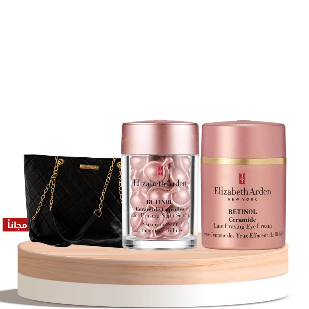 Elizabeth Arden عرض بوكس وداعًا للشيخوخة من إليزابيث آردن منتجين مع هدية شنطة - 2