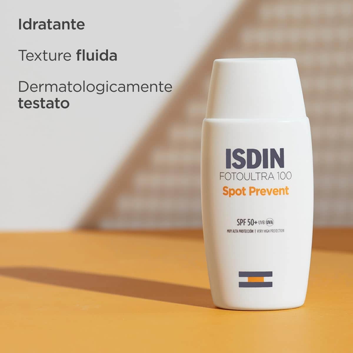 ISDIN واقي من الشمس مع علاج البقع الناتجة من اشعة الشمس فوتو الترا مع عامل حماية 50 من ايسدين 50 مل - 2
