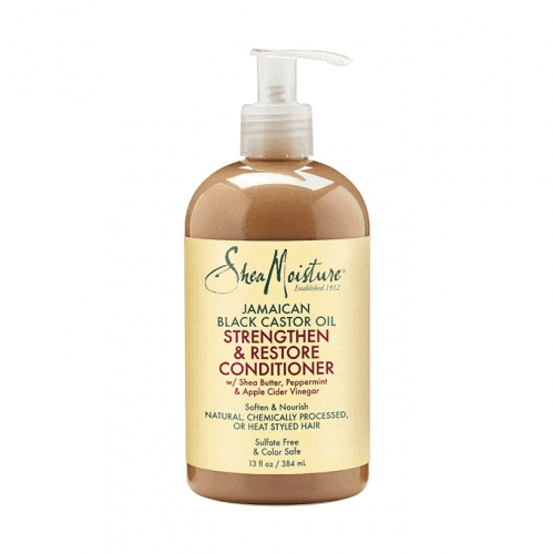 Shea Moisture بلسم زيت الخروع الأسود الجامايكي لتقوية وتعزيز نمو الشعر من شيا مويستشر 384 مل - 1