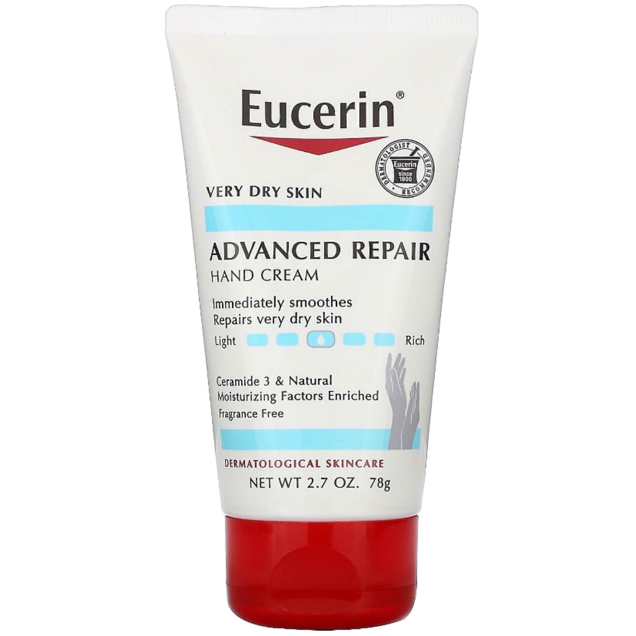 كريم اصلاح اليدين المتقدم خالٍ من الرائحة من يوسرين 78 مل Eucerin - 1