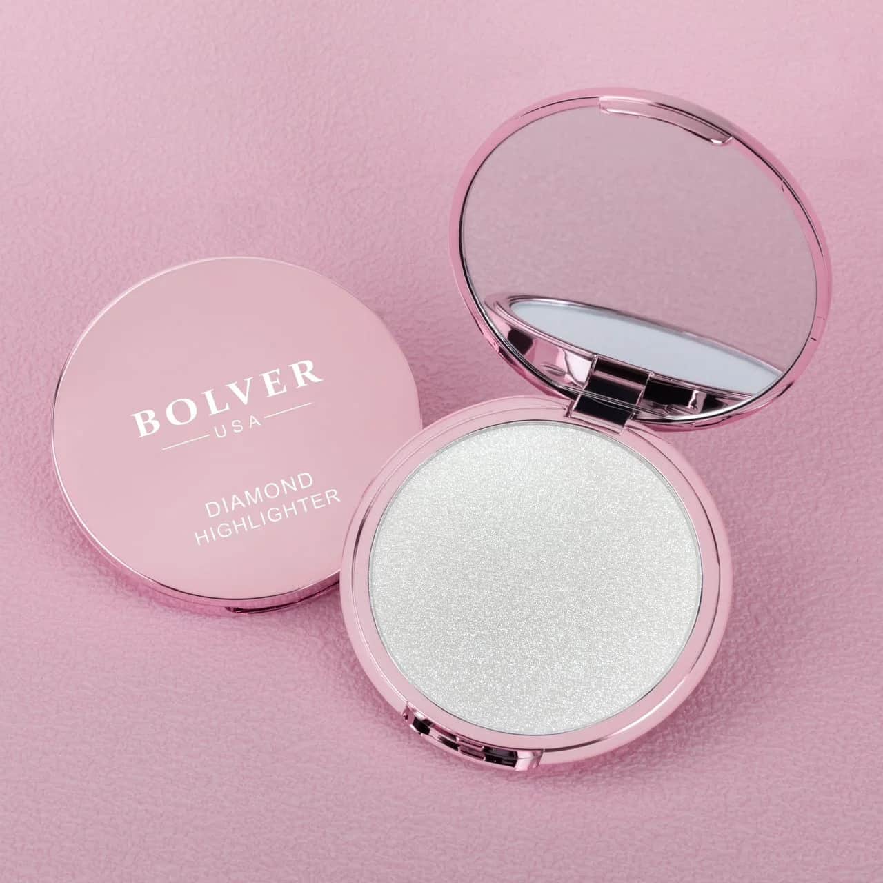 Bolver هايلايتر اضاءة دايموند لون فضي من بولفير - 2