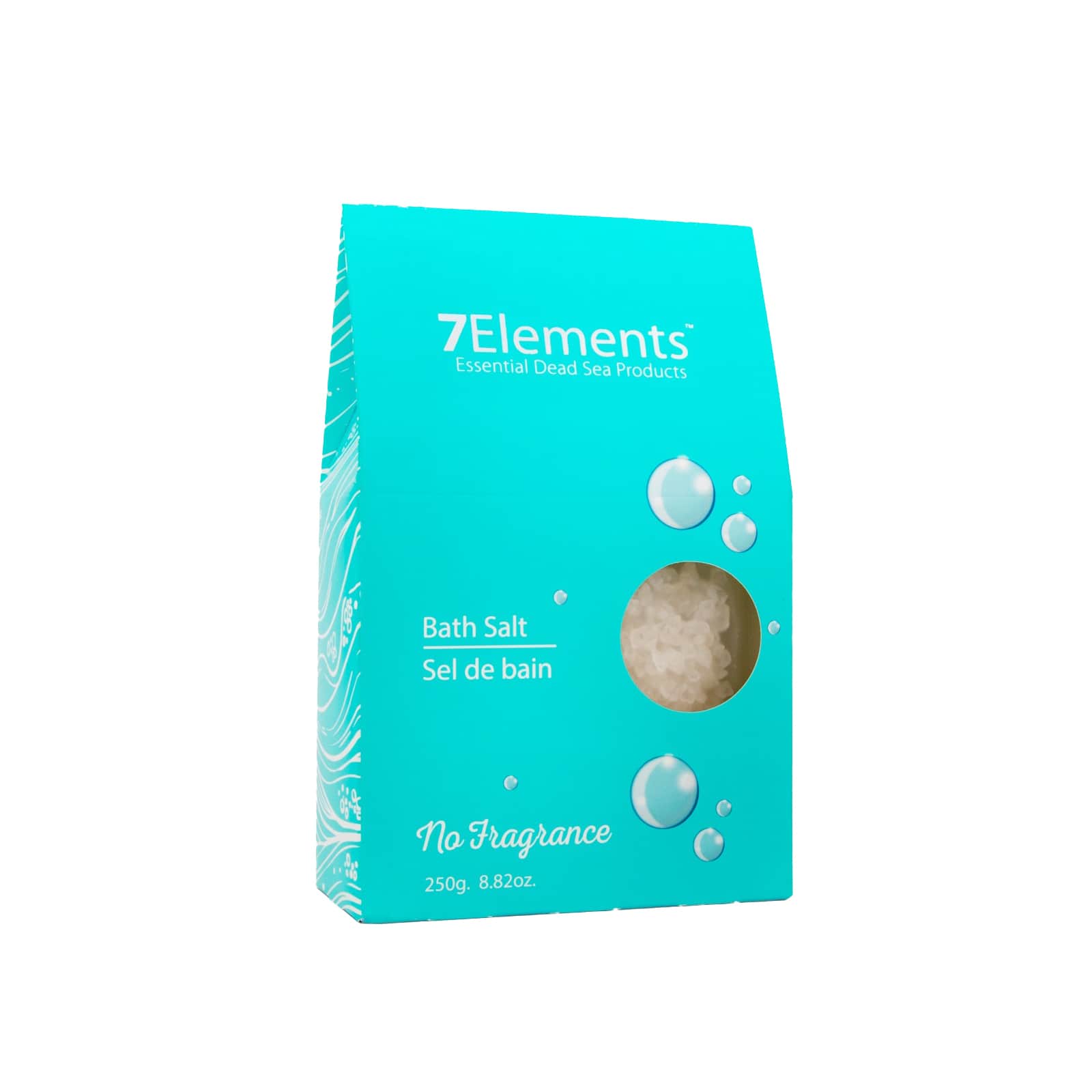 7 Elements ملح البحر الميت للاستحمام بدون عطر من 7 إليمنتس 250 جرام - 2