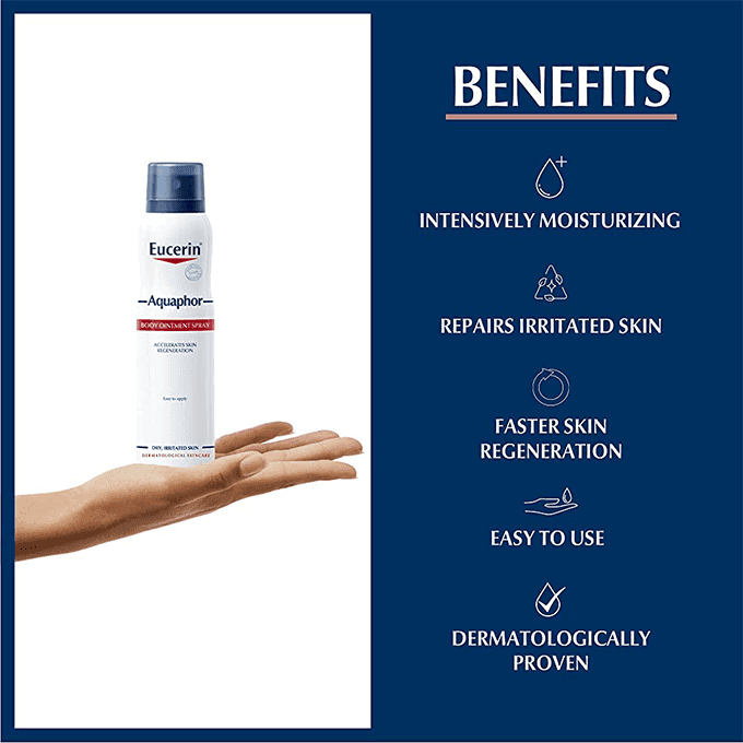 Eucerin مرهم بخاخ اكوافور للجسم من يوسرين 250 مل - 2