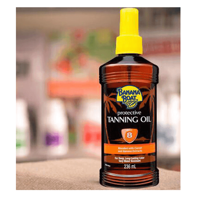 Banana Boat بخاخ تان تسمير بحماية 8 SPF من بانانا بوت 236 مل - 2
