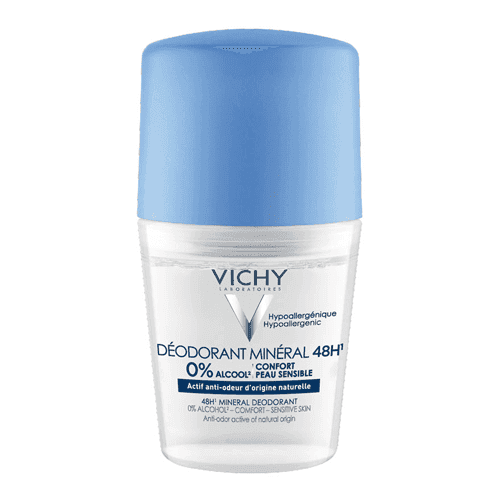 Vichy مزيل عرق فيشي رول أون معدني يدوم 48 ساعة 50 مل - 1