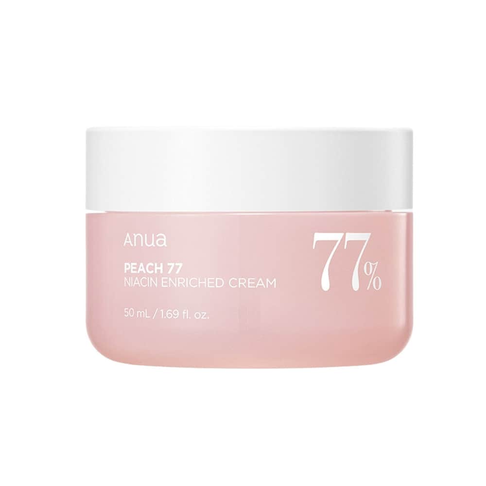 Anua كريم من مستخلص الخوخ %77 والنياسين منشط ومرطب من أنوا 250 مل - 1