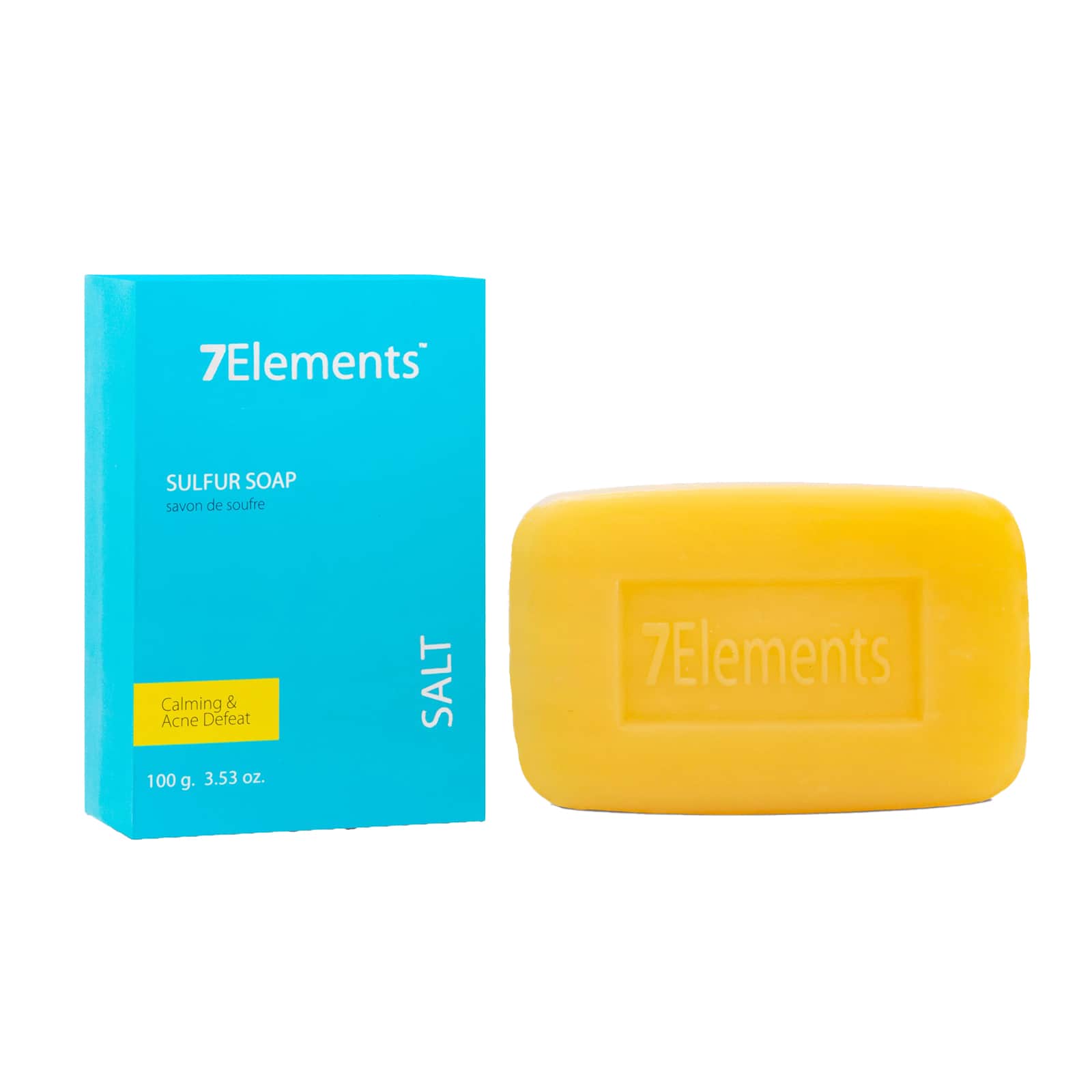 7 Elements صابون الكبريت المهدئ من 7 إليمنتس 100 جرام - 1