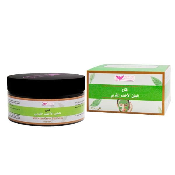 قناع الطين الأخضر المغربي 250 جرام من كويت شوب Kuwait Shop - 1