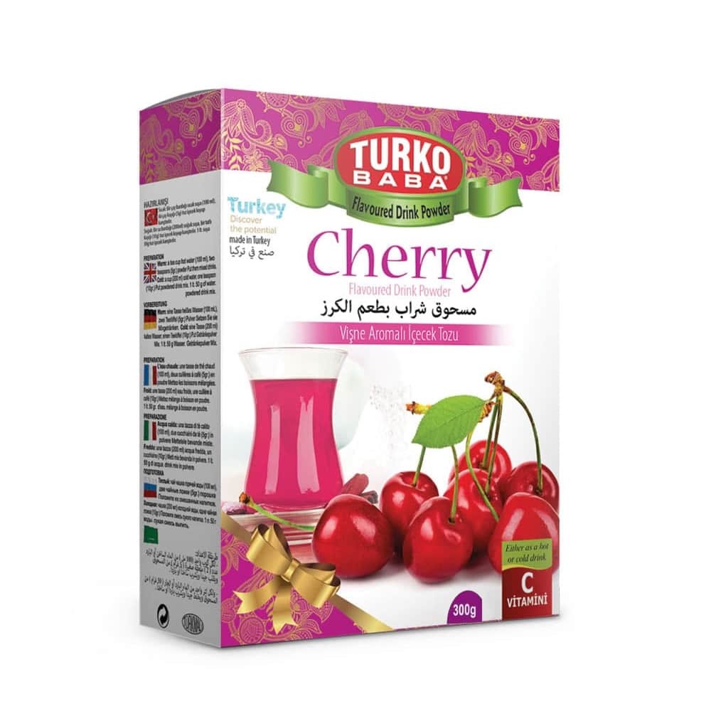 Turko Baba شراب الكرز  يشرب ساخن او بارد من توركو بابا 300 جرام - 1