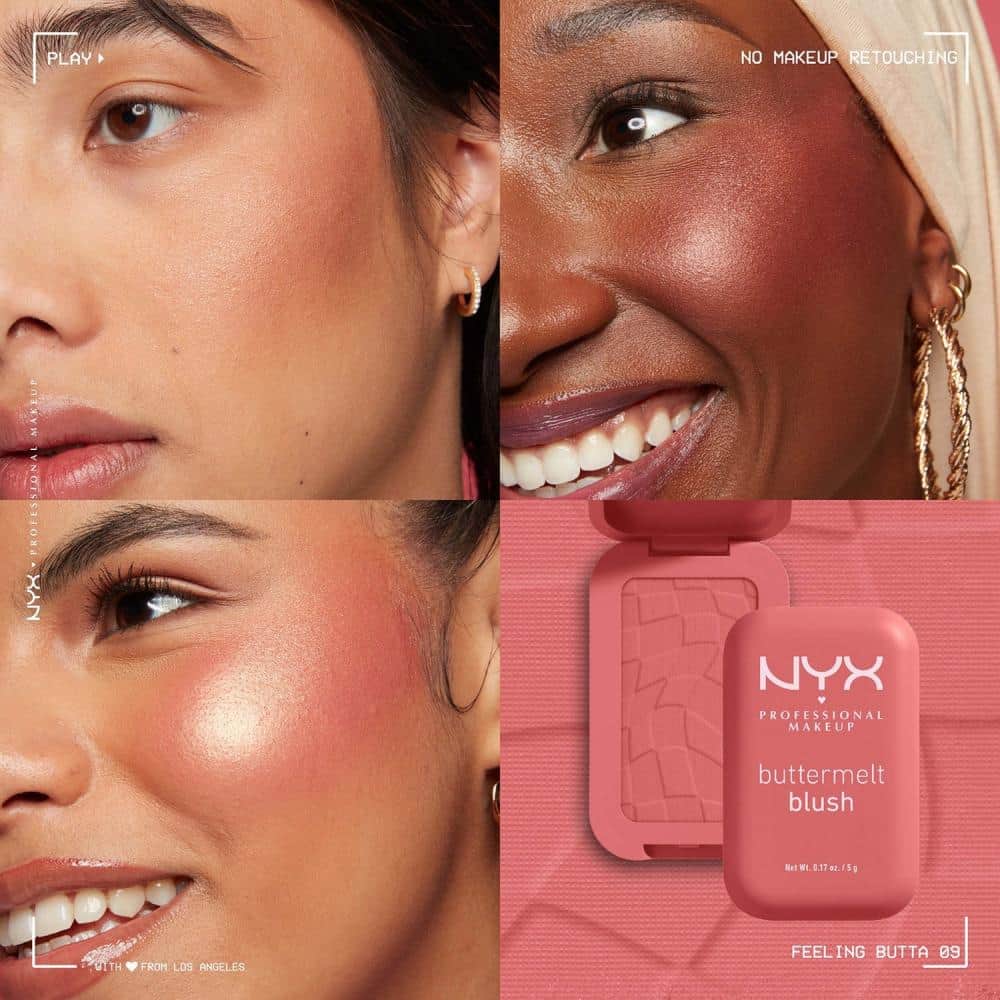 بلوش كريمي بودرة 09 فيلين باتا من نيكس NYX - 2