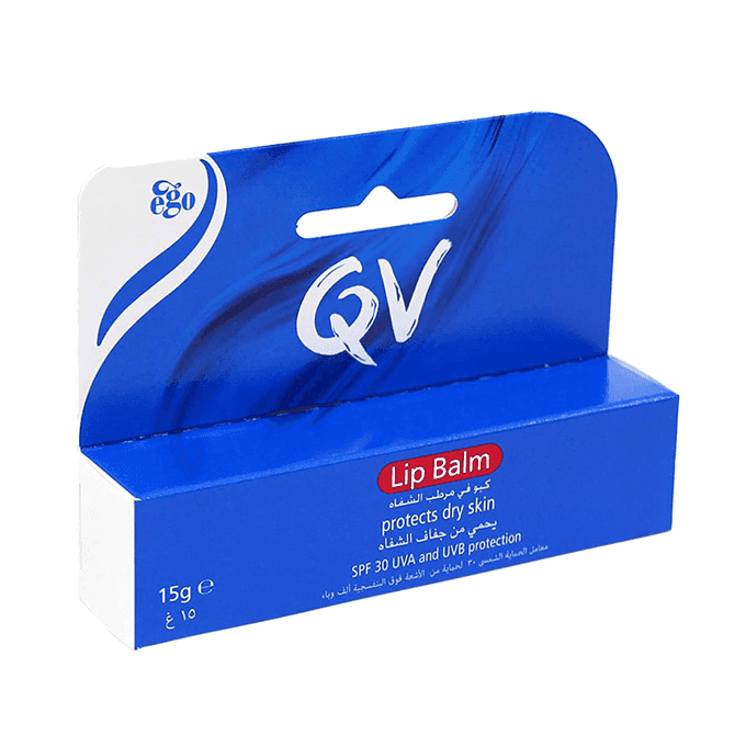 QV جل كريم  مرطب الشفاه من كيوفي- 15 جرام - 2