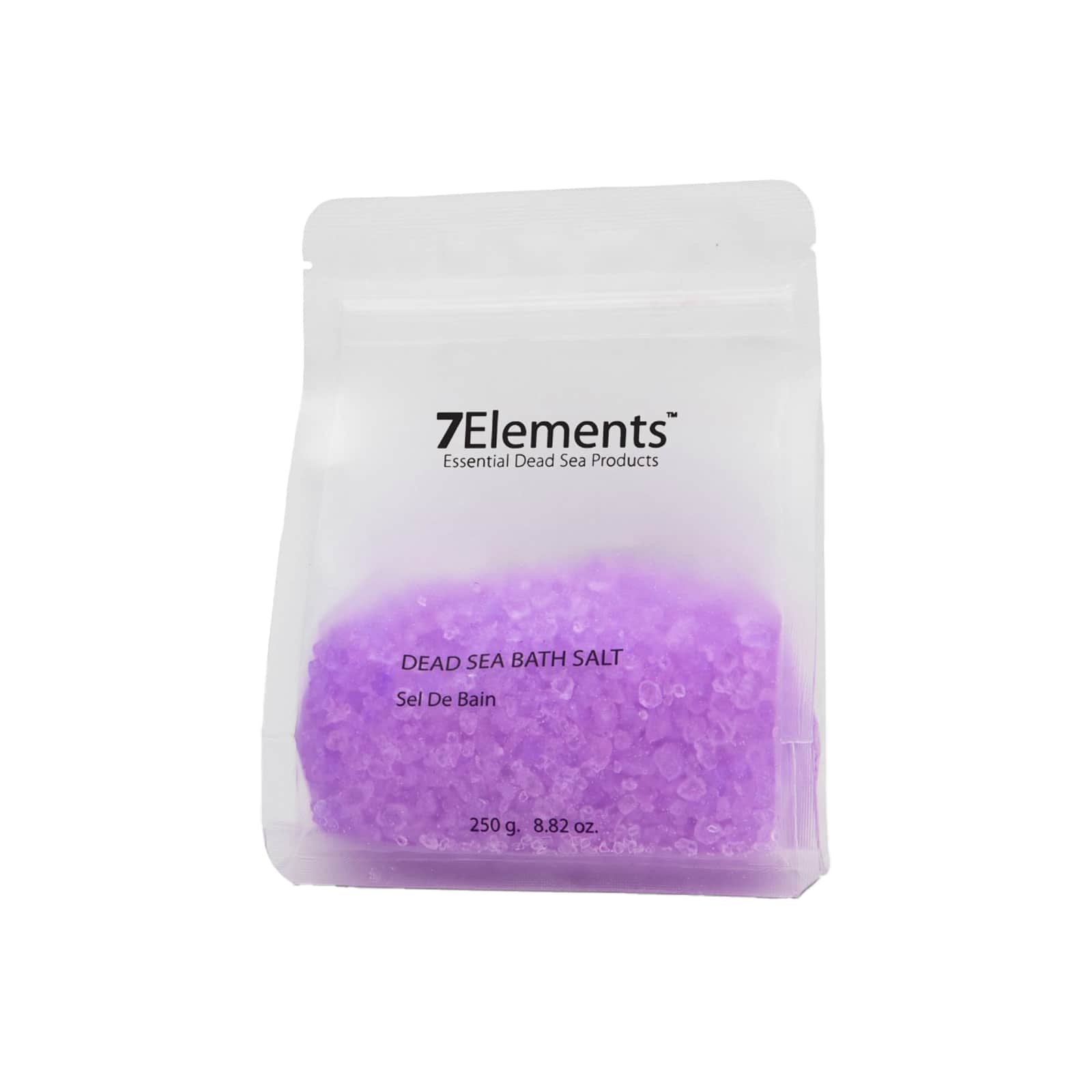 7 Elements ملح البحر الميت للاستحمام برائحة اللافندر من 7 إليمنتس 250 جرام - 3
