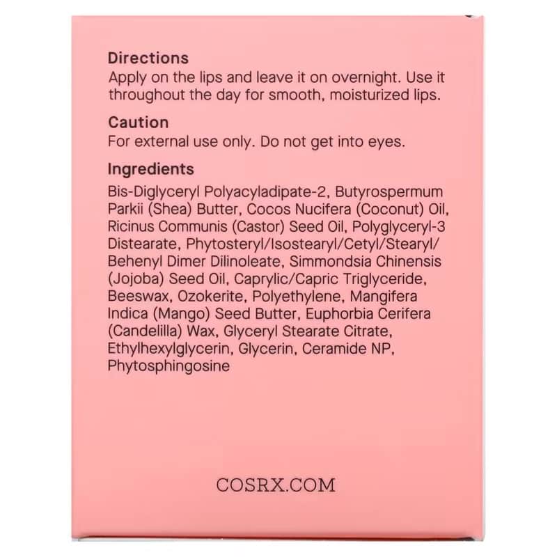 COSRX قناع الشفاه المرطب ليب سليب بزبدة الشيا والسيرامايد من كوسركس 20جرام - 2