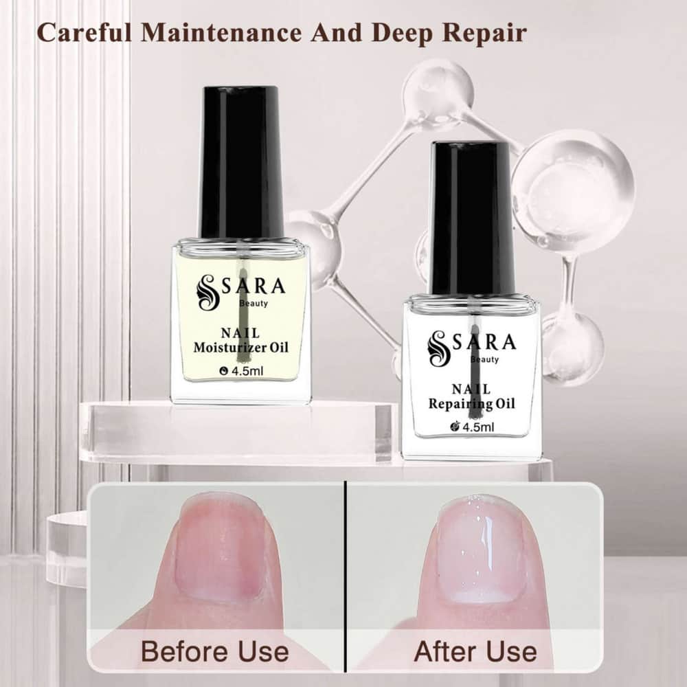 مرطب أظافر 2*4.5 مل من سارة بيوتي Sarah Beauty - 5