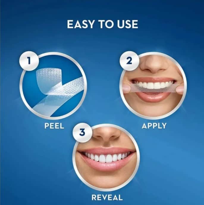 CREST لصقات تبييض الأسنان الترا وايت من كرست 28 لصقة x 14 استخدام - 5