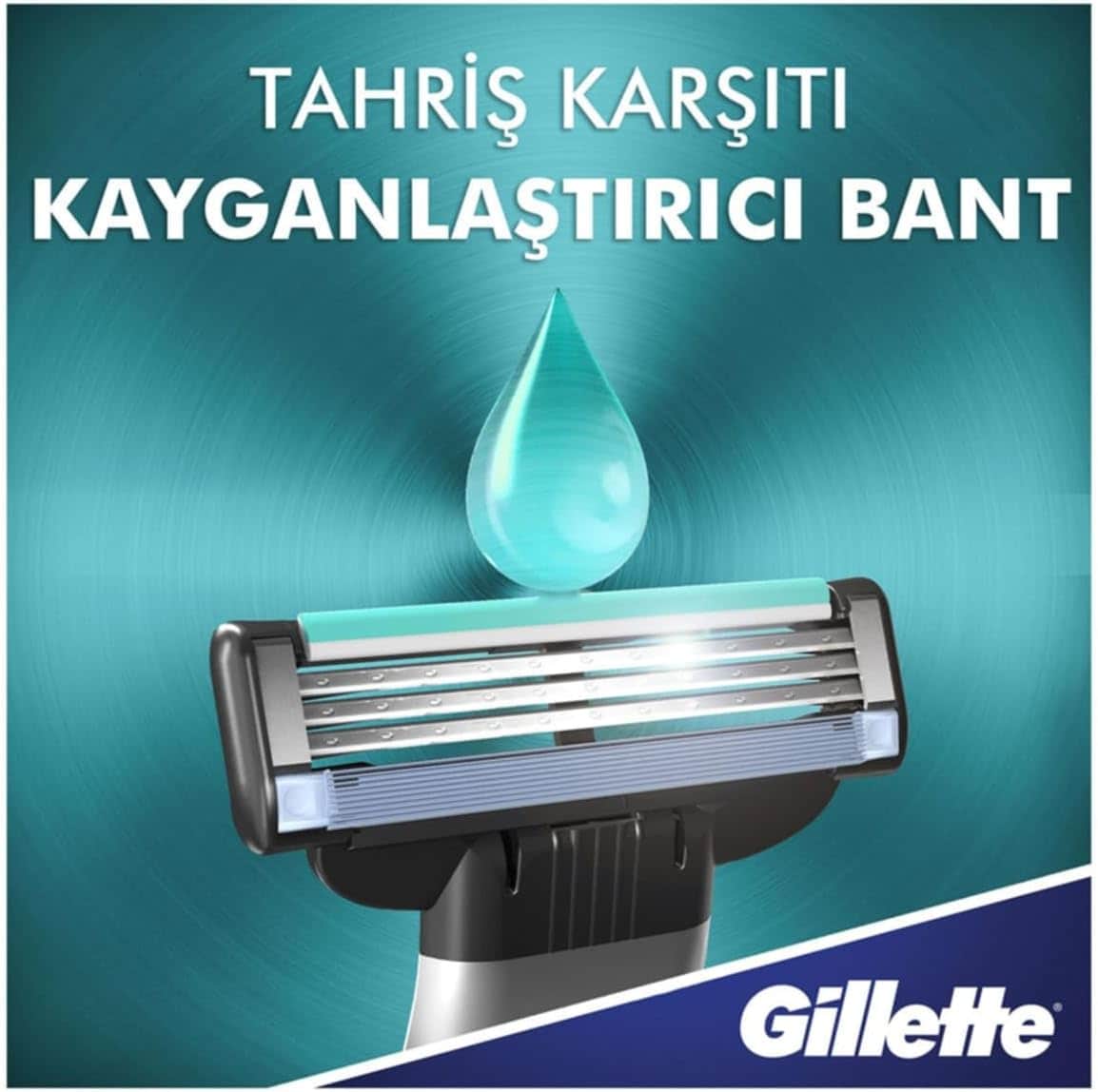 Gillette ماكينة حلاقة ماك 3 للرجال رازور مع واقي للبشرة مايكروفين من جيليت - 4