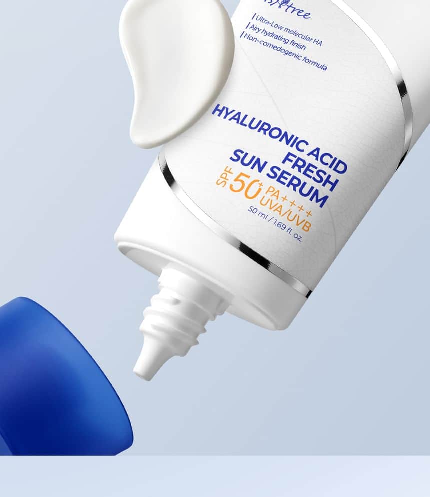 Isntree سيروم حمض الهيالورونيك المنعش للشمس SPF50+ PA++++ من اسنتري 50 مل - 4