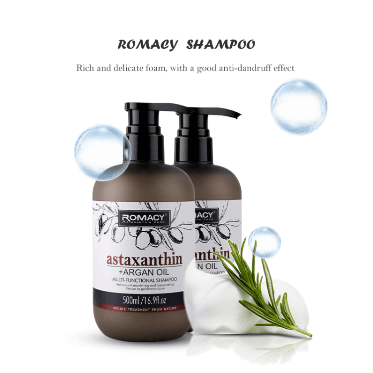 ROMACY شامبو روماسي بزيت الأرجان المعزز بالأستازانتين – 500 مل - 6