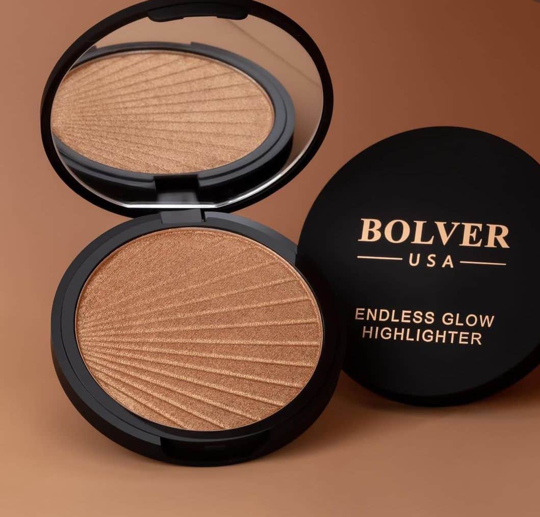 Bolver إضائة هايلايتر اندليس جلو ذهبية للوجه من بولفير H07 - 2