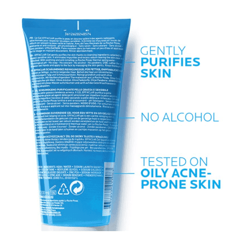 La Roche-Posay جل التنظيف إيفاكلار من لاروش بوزيه للبشرة الدهنية 200 مل - 2
