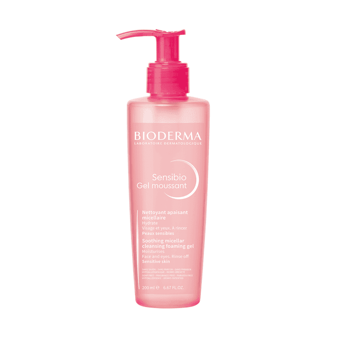Bioderma جل بيوديرما سينسيبيو الرغوي لتنظيف البشرة 200 مل - 1