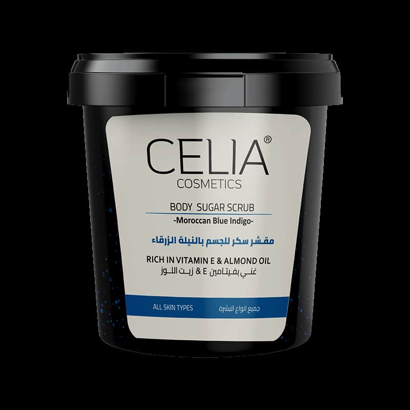 Celia مقشر سكر بالنيلة الزرقاء 600 جرام من سيليا - 1