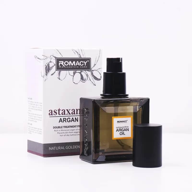 ROMACY سيروم اصلاح الشعر بالكيراتين بزيت الأرجان المعزز بالأستازانتين من روماسي – 55 مل - 3