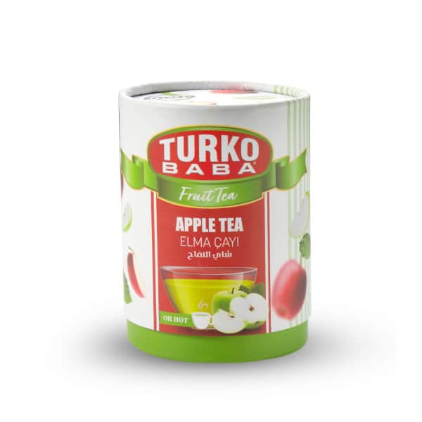 Turko Baba شاي التفاح وقطع الفاكهة يشرب  ساخن او بارد من تركو بابا  200 جرام - 1