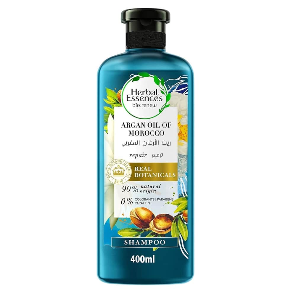 Herbal Essences شامبو شعر بزيت الارجان المغربي لتجديد واصلاح الشعر من هيربال اسينسز 400 مل - 1