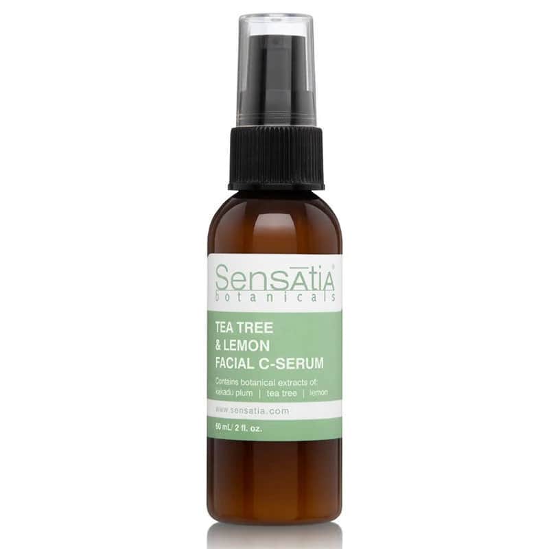 Sensatia Botanicals سيروم سينساتيا بفيتامين سي وشجرة الشاي والليمون 60 مل مُشرق