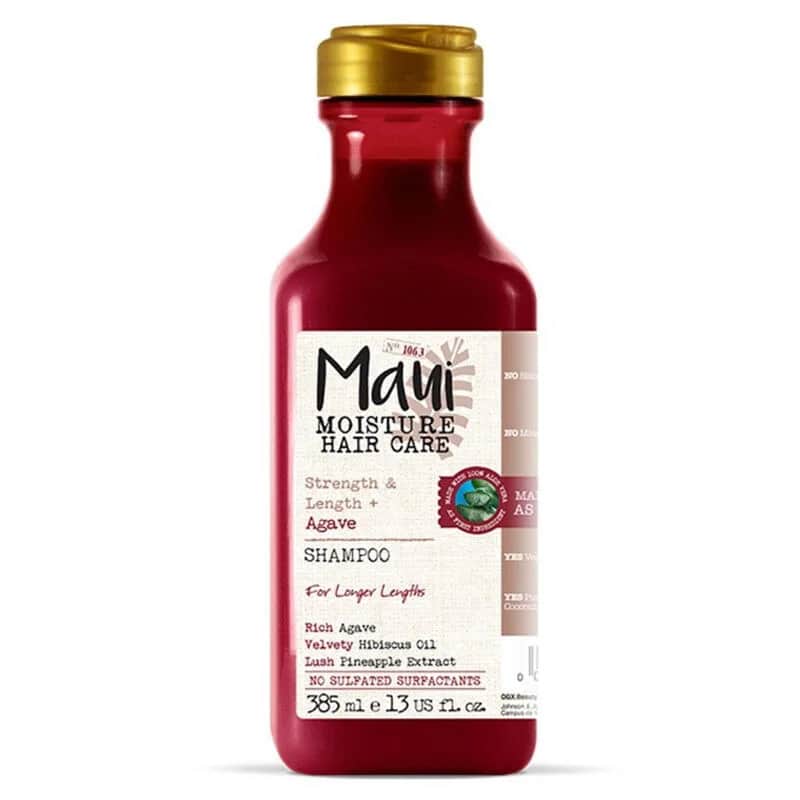 Maui شامبو ماوي أغاف نكتار لتقوية الشعر، 385 مل عناية مغذية