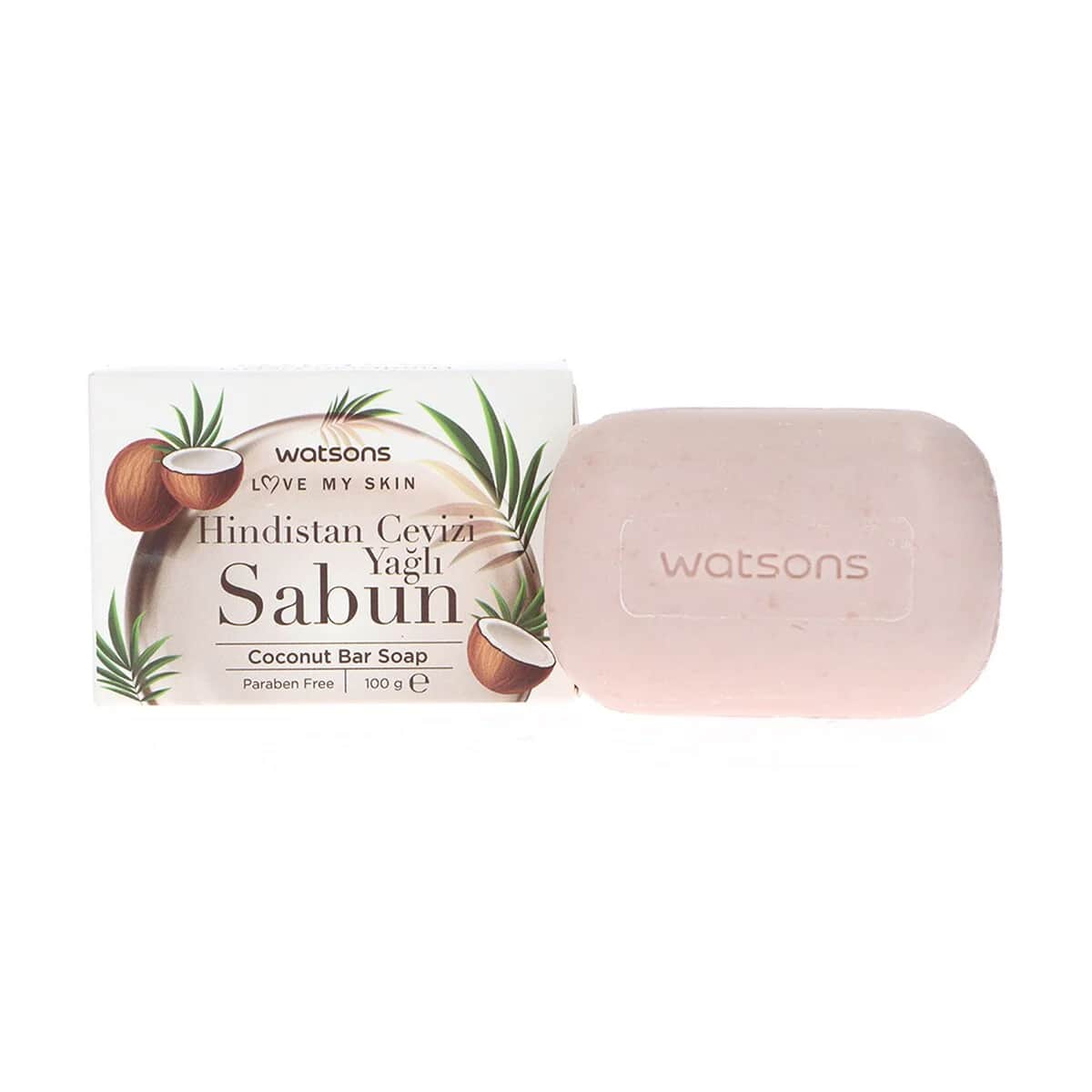 Watsons صابون اليدين بزيت جوز الهند من واتسونز 100 جرام