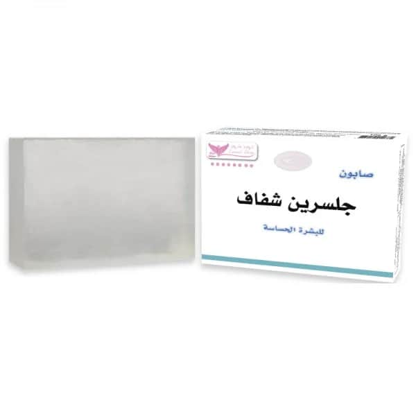 Kuwait Shop صابون الجلسرين الشفاف للبشره الحساسه من كويت شوب 100 جرام