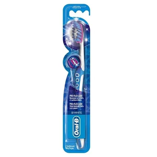 فرشاة أسنان أورال-بي لوكس 3D بروفليكس متوسطة 1 قطعة Oral-B